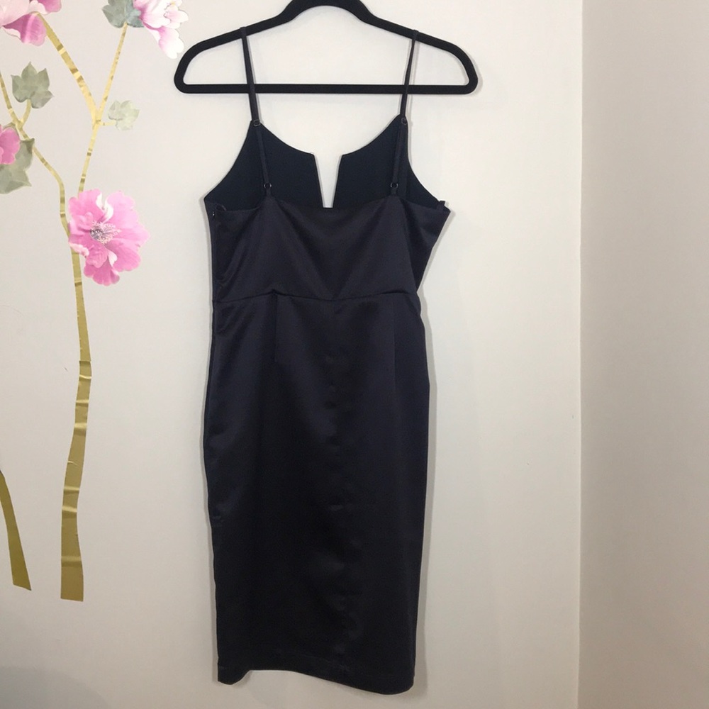 Brand new J.O.A Front Cut Out Dress Navy